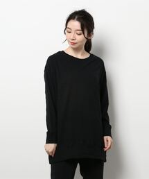 【HANES/ヘインズ】UNDIES リサイクルコットンロングスリーブBIGTシャツ(ロンT) HW4-U501