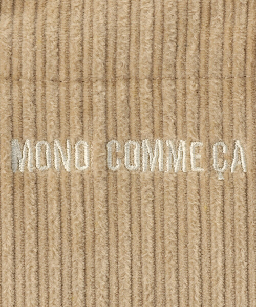 MONO COMME CA(モノコムサ)の「コーデュロイ ミニトートバッグ(トートバッグ・レディース・グレー/ベージュ/ピンク・FREE)」の15枚目の写真