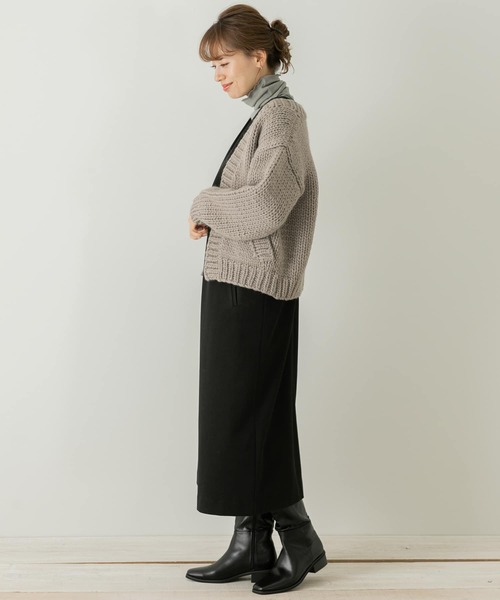 URBAN RESEARCH Sonny Label（アーバンリサーチサニーレーベル）の「ショート丈ハンドニットカーディガン（カーディガン/ボレロ・レディース・チャコールグレー/グレー系その他/ブルー系その他・FREE）」の21枚目の写真