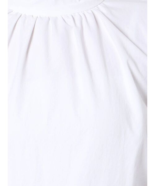 ELENDEEK（エレンディーク）の「シルキーハイネックロングカフスブラウス（シャツ/ブラウス・レディース・オフホワイト/ブラック/ラベンダー・FREE）」の6枚目の写真