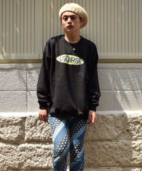 LABRAT（ラブラット）の「Big circle logo sweat（スウェット・メンズ・ホワイト/ブラック/アッシュグレー・LARGE/X-LARGE）」の8枚目の写真