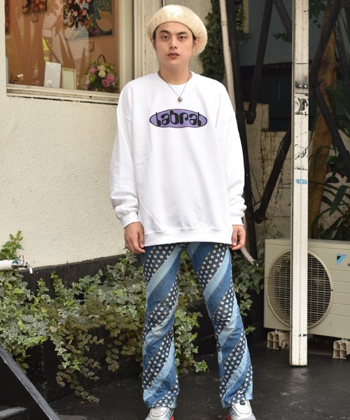 LABRAT（ラブラット）の「Big circle logo sweat（スウェット・メンズ・ホワイト/ブラック/アッシュグレー・LARGE/X-LARGE）」の9枚目の写真