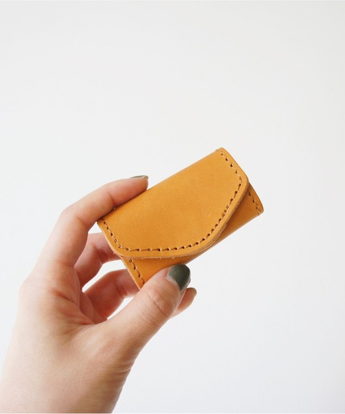 TIDEWAY(タイドウェイ)の「NUME MINI KEY CASE(キーケース/キーアクセサリー・レディース・キャメル/チョコ/その他/ブラック・FREE)」の3枚目の写真