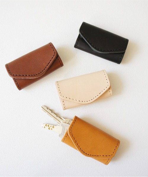 TIDEWAY(タイドウェイ)の「NUME MINI KEY CASE(キーケース/キーアクセサリー・レディース・キャメル/チョコ/その他/ブラック・FREE)」の12枚目の写真