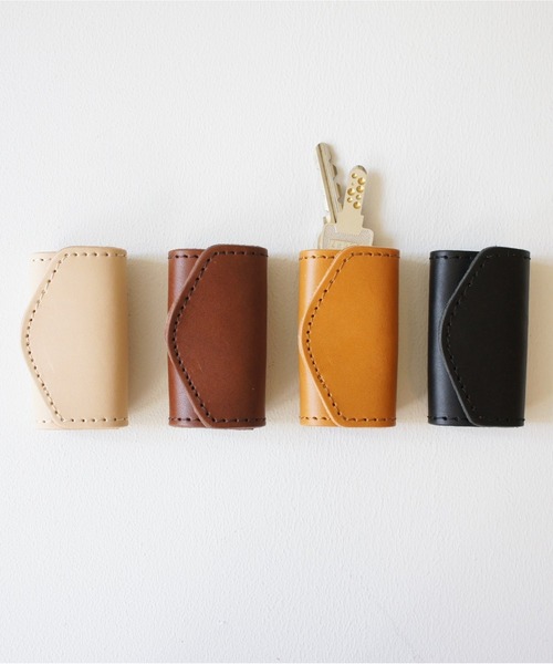 TIDEWAY(タイドウェイ)の「NUME MINI KEY CASE(キーケース/キーアクセサリー・レディース・キャメル/チョコ/その他/ブラック・FREE)」の14枚目の写真