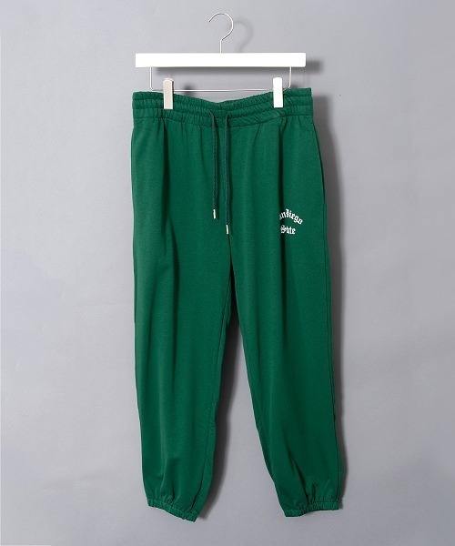 Revo.(レボ)の「280g T/C 裏毛ワンポイントプリント スウェットパンツ(スウェットパンツ・メンズ・ブラック/ホワイト系その他/ライトグレー/グリーン/ネイビー/パープル・LARGE/MEDIUM)」の5枚目の写真