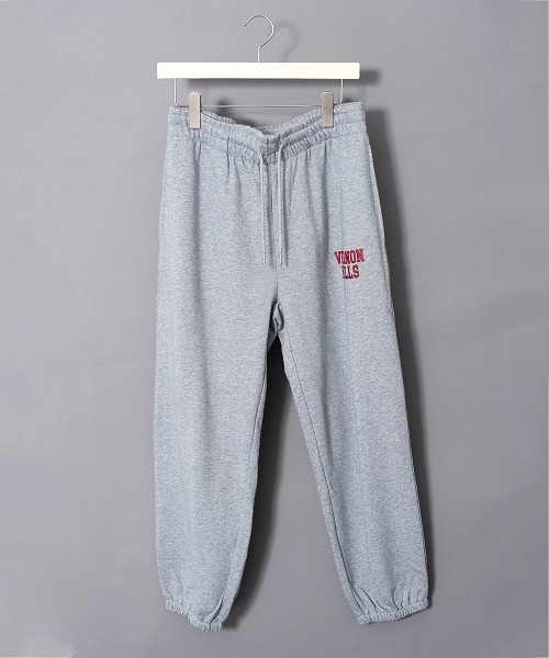 Revo.(レボ)の「280g T/C 裏毛ワンポイントプリント スウェットパンツ(スウェットパンツ・メンズ・ブラック/ホワイト系その他/ライトグレー/グリーン/ネイビー/パープル・LARGE/MEDIUM)」の4枚目の写真