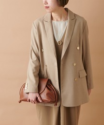 un dix cors | 今季トレンド　ストレッチダブルジャケット(テーラードジャケット)