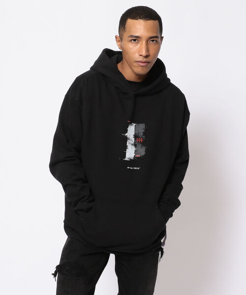 A4A（エーフォーエー）の「A4A (エーフォーエー)  　RUST HD　パーカー（パーカー・メンズ・ブラック/ホワイト・FREE）」の5枚目の写真