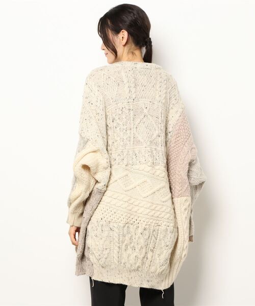 CAPRICIEUX LE'MAGE（カプリシューレマージュ）の「【Sunny Side Up/サニーサイドアップ】リメイクニット（ニット/セーター・レディース・アイボリー・FREE）」の2枚目の写真