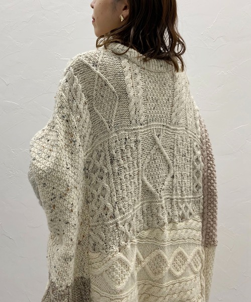 CAPRICIEUX LE'MAGE（カプリシューレマージュ）の「【Sunny Side Up/サニーサイドアップ】リメイクニット（ニット/セーター・レディース・アイボリー・FREE）」の9枚目の写真