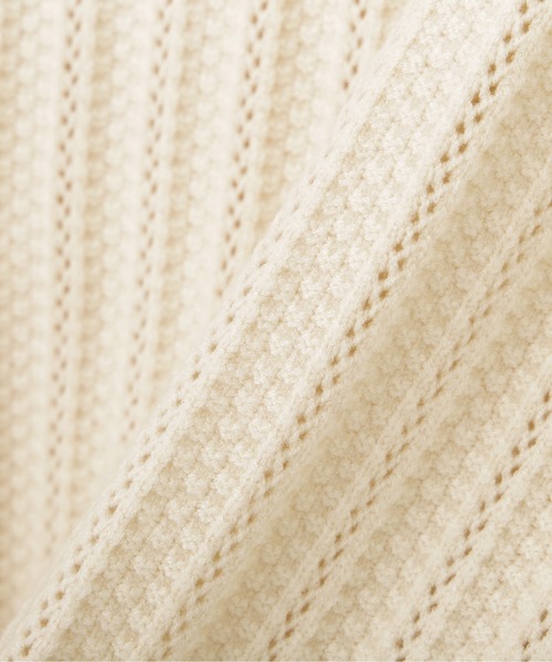 PROPORTION BODY DRESSING（プロポーションボディドレッシング）の「ボリュームスリーブアイレットＫＴ / 1211270106（ニット/セーター・レディース・パープル/オフホワイト/パープル系その他・FREE）」の16枚目の写真