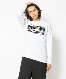 QWERTY (クワーティ)Brush Embroidery LS TEE