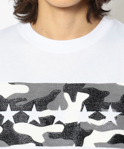 qwerty(クワーティ)の「QWERTY (クワーティ)Brush Embroidery LS TEE(Tシャツ/カットソー・メンズ・ブラック/ホワイト・MEDIUM/X-LARGE/LARGE)」の5枚目の写真