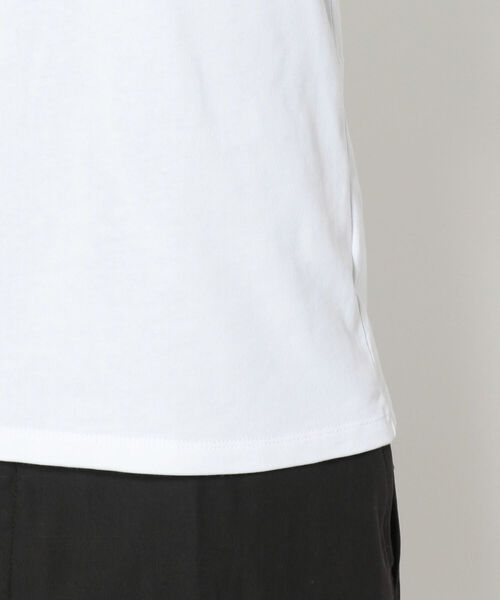 qwerty(クワーティ)の「QWERTY (クワーティ)Brush Embroidery LS TEE(Tシャツ/カットソー・メンズ・ブラック/ホワイト・MEDIUM/X-LARGE/LARGE)」の8枚目の写真