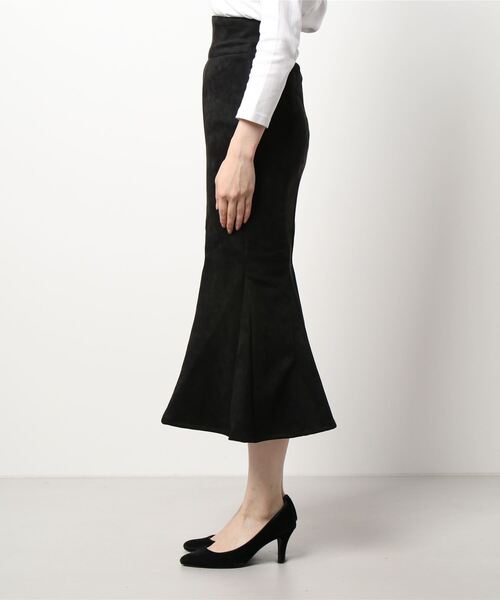 NOMAE（ノーマエ）の「【NOMAE】レザータイトマーメイドスカート（スカート・レディース・ブラック/ブラック系その他・FREE）」の3枚目の写真