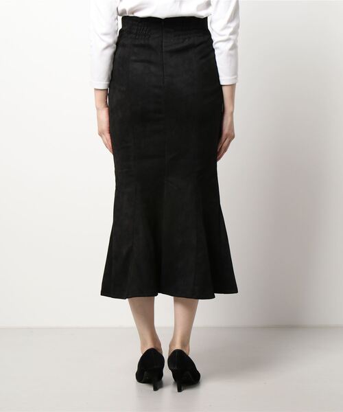 NOMAE（ノーマエ）の「【NOMAE】レザータイトマーメイドスカート（スカート・レディース・ブラック/ブラック系その他・FREE）」の4枚目の写真