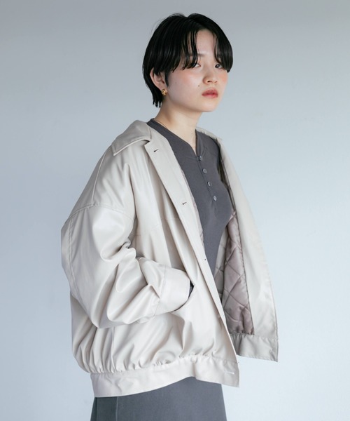 セール フェイクレザーブルゾン ブルゾン Spoon Store スプーンストア のファッション通販 Zozotown