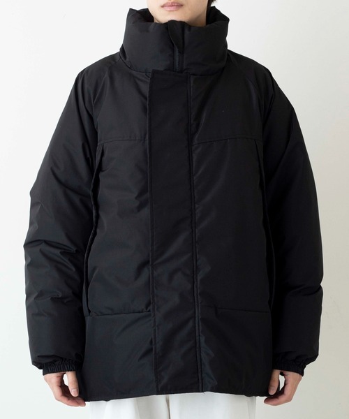 WEGO(ウィゴー)の「WEGO/ボリュームネックパデッドジャケット(ダウンジャケット/コート・メンズ・ブラック/ベージュ・MEDIUM/LARGE)」の18枚目の写真