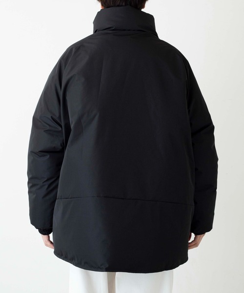 WEGO(ウィゴー)の「WEGO/ボリュームネックパデッドジャケット(ダウンジャケット/コート・メンズ・ブラック/ベージュ・MEDIUM/LARGE)」の20枚目の写真