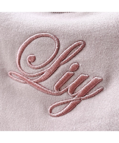 lilLilly（リルリリー）の「エンブロイダリースウェットトップス（スウェット・レディース・ブラック/ピンク/ブルー/アイボリー・FREE）」の21枚目の写真