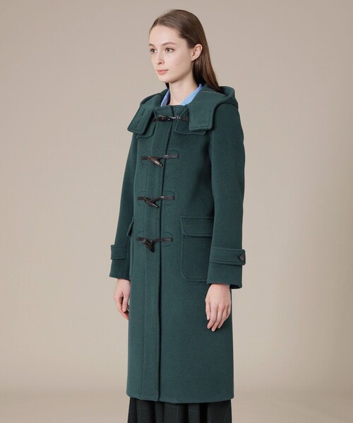 MACKINTOSH LONDON（マッキントッシュ ロンドン）の「ウールカルゼダッフルコート（ダッフルコート・レディース・ネイビー/グリーン系その他5・38/40）」の7枚目の写真
