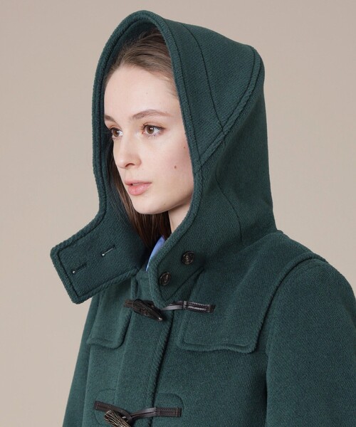 MACKINTOSH LONDON（マッキントッシュ ロンドン）の「ウールカルゼダッフルコート（ダッフルコート・レディース・ネイビー/グリーン系その他5・38/40）」の11枚目の写真