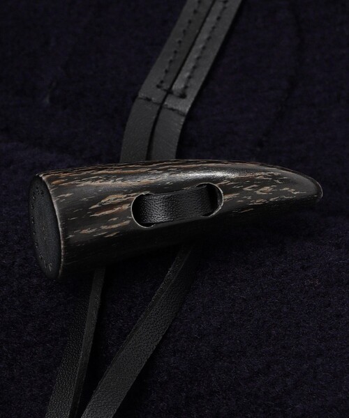 MACKINTOSH LONDON（マッキントッシュ ロンドン）の「ウールカルゼダッフルコート（ダッフルコート・レディース・ネイビー/グリーン系その他5・38/40）」の12枚目の写真