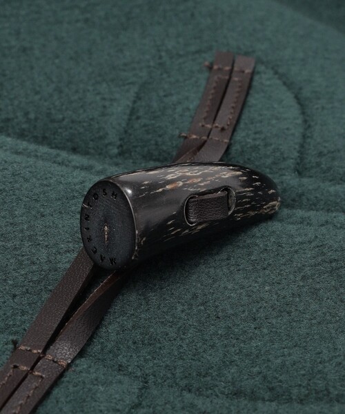 MACKINTOSH LONDON（マッキントッシュ ロンドン）の「ウールカルゼダッフルコート（ダッフルコート・レディース・ネイビー/グリーン系その他5・38/40）」の13枚目の写真