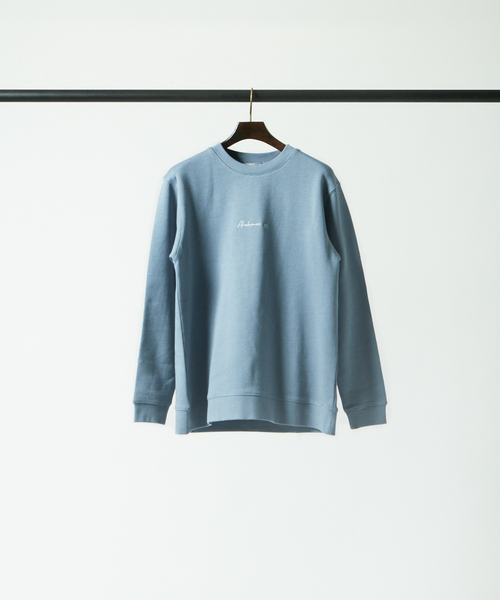 ABAHOUSE GRAY(アバハウスグレイ)の「刺繍 裏起毛 配色 プルオーバー スウェット(スウェット・メンズ・ピンクベージュ/チャコールグレー/グレイッシュブルー/ホワイト・46/48)」の14枚目の写真