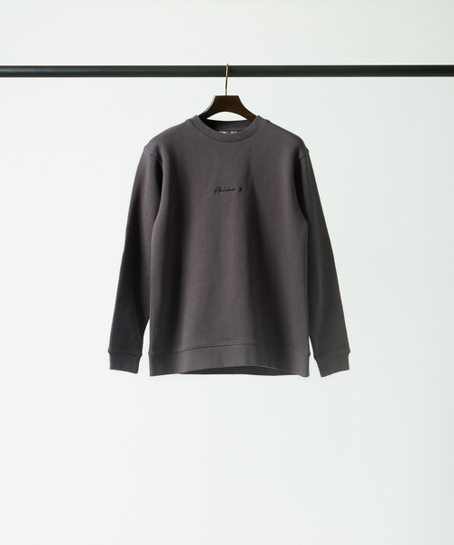 ABAHOUSE GRAY(アバハウスグレイ)の「刺繍 裏起毛 配色 プルオーバー スウェット(スウェット・メンズ・ピンクベージュ/チャコールグレー/グレイッシュブルー/ホワイト・46/48)」の20枚目の写真