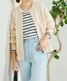 【WEB限定】リブ切替ドルマンカーディガン