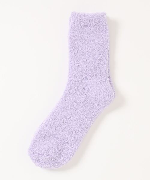 「kakko」(カッコ)の「レディース もこもこあったかソックス靴下(ソックス/靴下・レディース・ブラック/ホワイト/ブラウン/ブルー/レッド/ライトグリーン/スカイブルー/イエロー/ベージュ/ターコイズブルー/ピンク/ベビーピンク/ライトイエロー/グレー/ライトブルー/ライトパープル/ダークグレー/パープル/サックスブルー/サーモンピンク・FREE)」の14枚目の写真