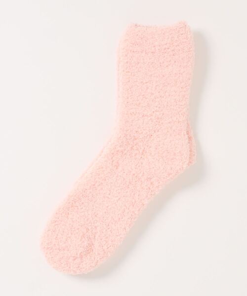 「kakko」(カッコ)の「レディース もこもこあったかソックス靴下(ソックス/靴下・レディース・ブラック/ホワイト/ブラウン/ブルー/レッド/ライトグリーン/スカイブルー/イエロー/ベージュ/ターコイズブルー/ピンク/ベビーピンク/ライトイエロー/グレー/ライトブルー/ライトパープル/ダークグレー/パープル/サックスブルー/サーモンピンク・FREE)」の19枚目の写真