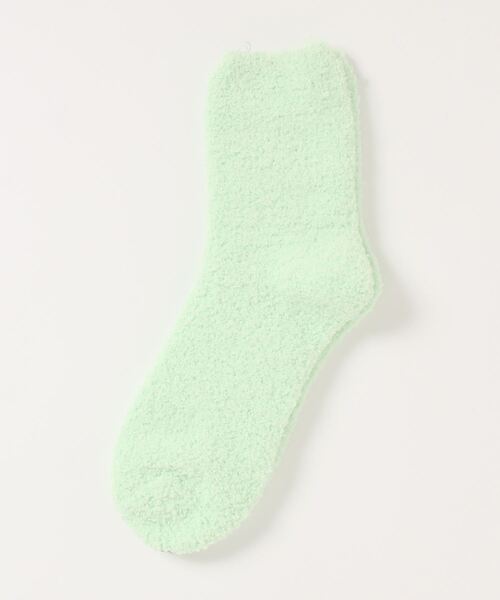 「kakko」(カッコ)の「レディース もこもこあったかソックス靴下(ソックス/靴下・レディース・ブラック/ホワイト/ブラウン/ブルー/レッド/ライトグリーン/スカイブルー/イエロー/ベージュ/ターコイズブルー/ピンク/ベビーピンク/ライトイエロー/グレー/ライトブルー/ライトパープル/ダークグレー/パープル/サックスブルー/サーモンピンク・FREE)」の8枚目の写真