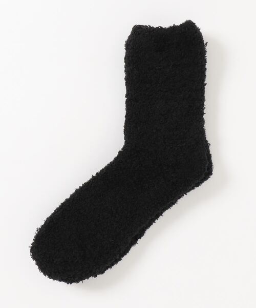 「kakko」(カッコ)の「レディース もこもこあったかソックス靴下(ソックス/靴下・レディース・ブラック/ホワイト/ブラウン/ブルー/レッド/ライトグリーン/スカイブルー/イエロー/ベージュ/ターコイズブルー/ピンク/ベビーピンク/ライトイエロー/グレー/ライトブルー/ライトパープル/ダークグレー/パープル/サックスブルー/サーモンピンク・FREE)」の3枚目の写真