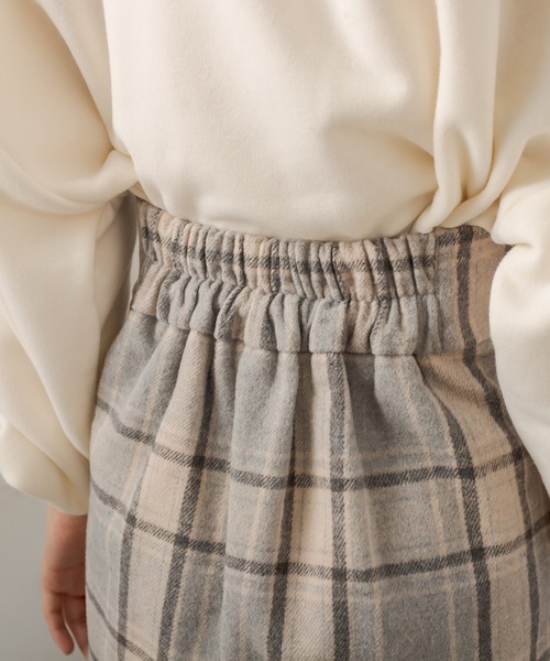OLIVE des OLIVE（オリーブデオリーブ）の「スタイルアップミニスカート（スカート・レディース・ベージュ/ブラウン/グレー・FREE）」の13枚目の写真