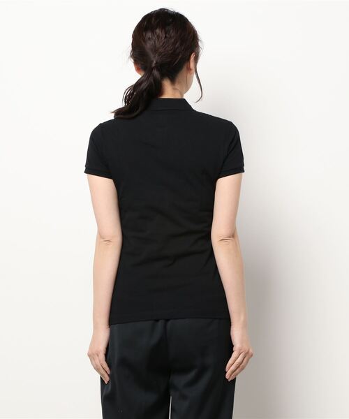 GIORDANO（ジョルダーノ）の「[ GIORDANO ] 抗菌ストレッチフラット半袖ポロシャツ（ポロシャツ・レディース・ホワイト/ブラック/ブルー・X-LARGE/LARGE/MEDIUM/SMALL）」の19枚目の写真