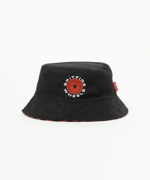 spitfire（スピットファイア）の「SPITFIRE / Classic 87′ SWIRL Reversible Bucket Hat（ハット・メンズ・ブラック・ONE SIZE）」の6枚目の写真