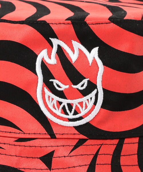 spitfire（スピットファイア）の「SPITFIRE / Classic 87′ SWIRL Reversible Bucket Hat（ハット・メンズ・ブラック・ONE SIZE）」の5枚目の写真