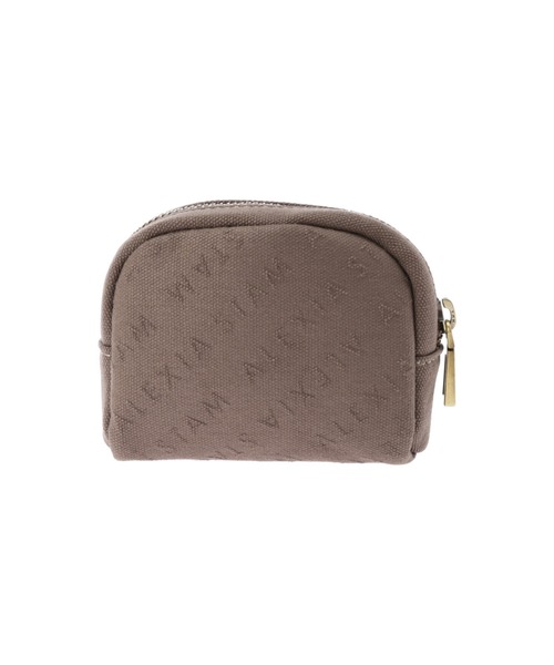 ALEXIA STAM(アリシアスタン)の「Embossed Logo Small Pouch/エンボスロゴスモールポーチ(ポーチ・レディース・ブラウン/ベージュ・FREE)」の9枚目の写真