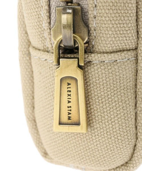 ALEXIA STAM(アリシアスタン)の「Embossed Logo Small Pouch/エンボスロゴスモールポーチ(ポーチ・レディース・ブラウン/ベージュ・FREE)」の14枚目の写真