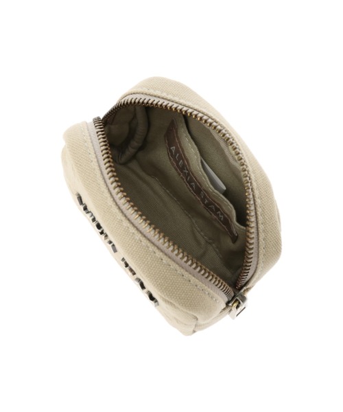 ALEXIA STAM(アリシアスタン)の「Embossed Logo Small Pouch/エンボスロゴスモールポーチ(ポーチ・レディース・ブラウン/ベージュ・FREE)」の16枚目の写真