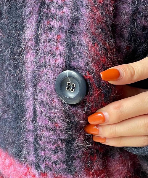 CAPRICIEUX LE'MAGE（カプリシューレマージュ）の「チェック2WAYカーディガン（カーディガン/ボレロ・レディース・ブラウン/レッド・FREE）」の14枚目の写真