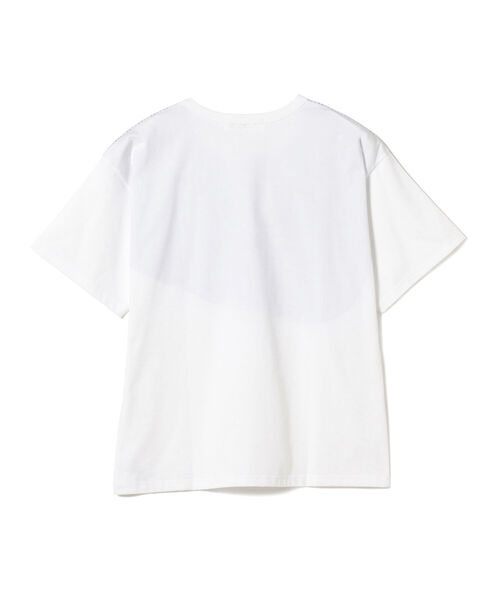 ALOYE(アロイ)の「ALOYE / Shirt Fabrics Short Sleeve Big Fit T-shirt(Tシャツ/カットソー・メンズ・ホワイト/グレー・MEDIUM/X-LARGE/LARGE)」の4枚目の写真