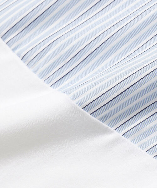 ALOYE(アロイ)の「ALOYE / Shirt Fabrics Short Sleeve Big Fit T-shirt(Tシャツ/カットソー・メンズ・ホワイト/グレー・MEDIUM/X-LARGE/LARGE)」の11枚目の写真