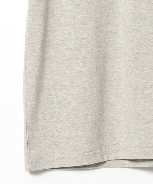 ALOYE(アロイ)の「ALOYE / Shirt Fabrics Short Sleeve Big Fit T-shirt(Tシャツ/カットソー・メンズ・ホワイト/グレー・MEDIUM/X-LARGE/LARGE)」の3枚目の写真