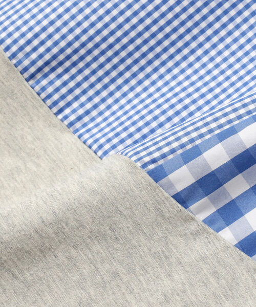 ALOYE(アロイ)の「ALOYE / Shirt Fabrics Short Sleeve Big Fit T-shirt(Tシャツ/カットソー・メンズ・ホワイト/グレー・MEDIUM/X-LARGE/LARGE)」の7枚目の写真