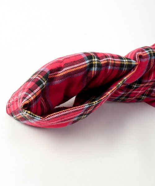 FUNALIVE（ファンアライブ）の「チェックティペット（ネックウォーマー/スヌード・メンズ・ネイビー/レッド/グリーン・FREE）」の9枚目の写真