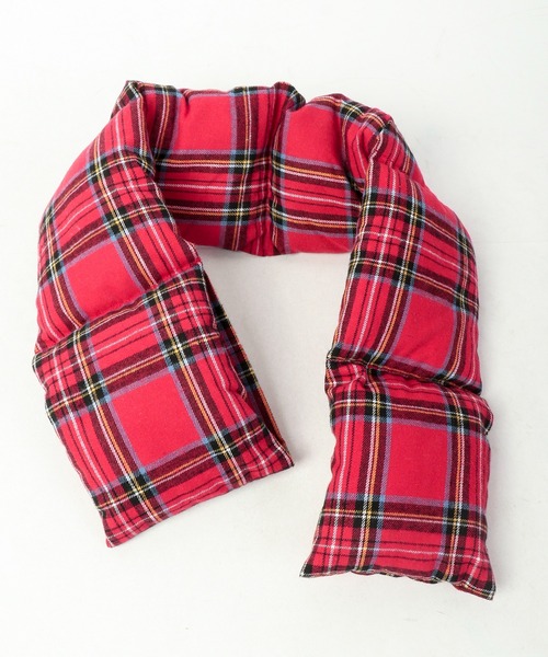 FUNALIVE（ファンアライブ）の「チェックティペット（ネックウォーマー/スヌード・メンズ・ネイビー/レッド/グリーン・FREE）」の7枚目の写真
